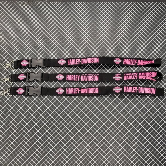 Other - HARLEY DAVIDSON - Set of 3 Lanyards NEW